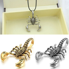 Antique, Chain Necklace, scorpion, Jewelry
