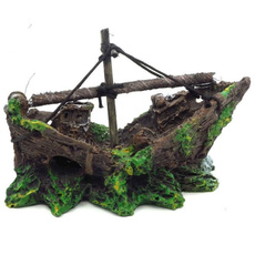 Mini, decoration, Tank, wreck