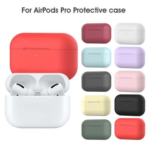Case for Apple Airpods Pro Silicone Wireless Earphone Case for Air Pods Pro  Bluetooth Headset Protective Case for AirPods Pro | Wish