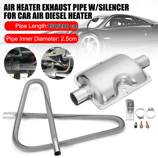 Air Heater Exhaust Pipe Stainless Steel For Car Parking Air Heater