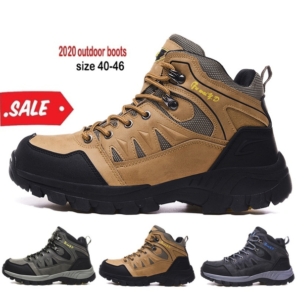 Waterproof Hiking Shoes Men Outdoor Trekking Boots Mountaineering Shoes Camping Shoes |