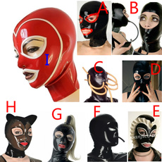 Beautiful, latex, rubbermask, Halloween