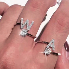 Couple Rings, Fashion, Jewelry, Silver Ring