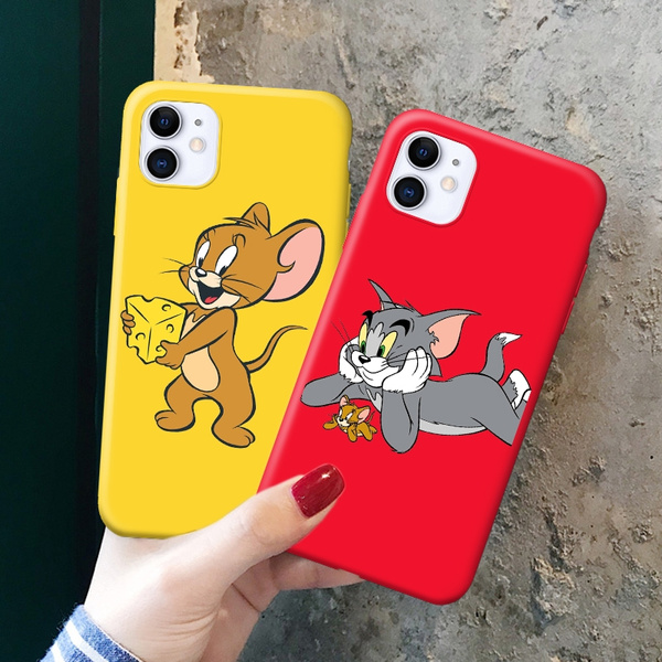 Fashion Iphone 6 Case Iphone 6s Case Cute Cat Mouse Case For Teens Girls Women Shockproof And Protective Soft Silicone Phone Case For Iphone 11 11 Pro 11 Pro Max Xs X