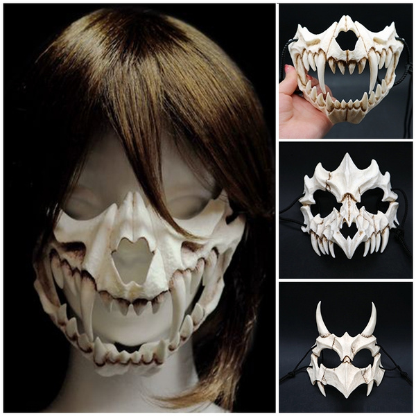 New Halloween Cosplay Resin Mask Dragon God Yasha Mask 2D Horror Animal  Theme Party Animal Skull Face Mask Masquerade Scary Mask Shopee Malaysia |  Halloween Scary Dragon Skull Mask Party Animal Skull