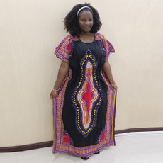Lady, traditionalprint, 100cotton, Dress