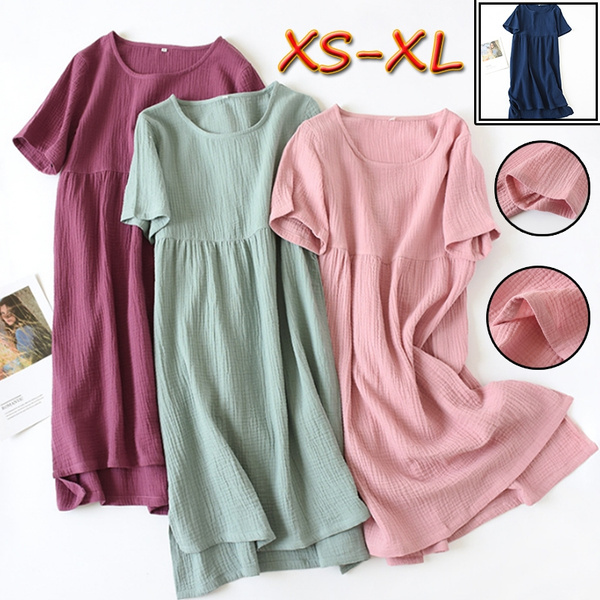 cotton crepe dress