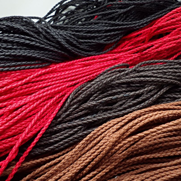 5m Leather Weaving String rope Jewelry Making Thread Cords necklace