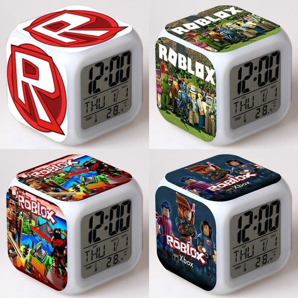Details about   Roblox Game Cube LED Night Light Digital Alarm Clock Color Changing Kids Gift 