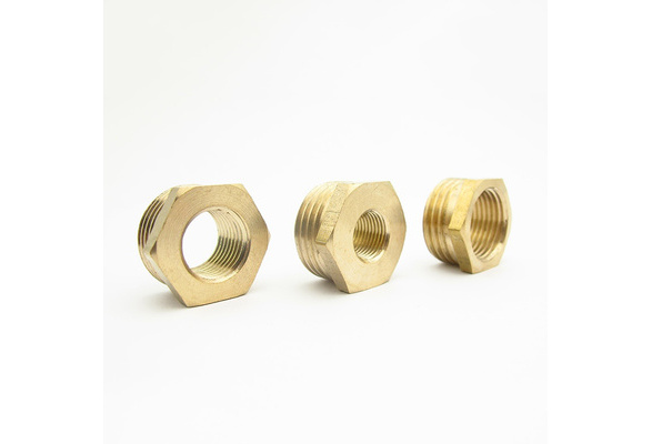 1/2" Male Bsp to 1/8" Female BSP Brass Pipe Fitting Reducing Bushing