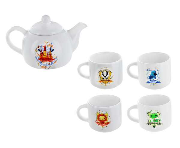 Harry Potter Hogwarts Mini Porcelain Teapot 5oz 