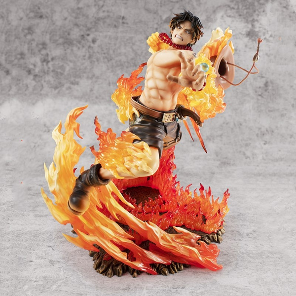 One Piece Portgas D Ace Flame Fist Action Figure