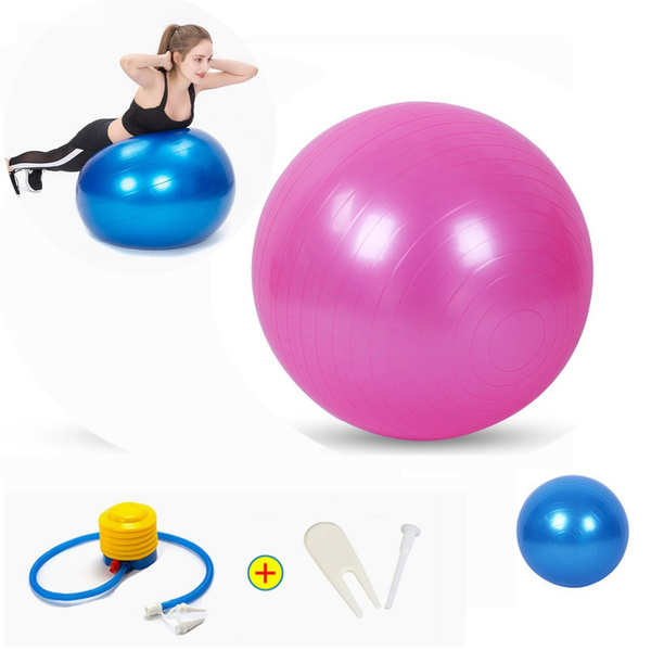 Yoga Balls Bola Pilates Fitness Gym Balance Fitball Exercise