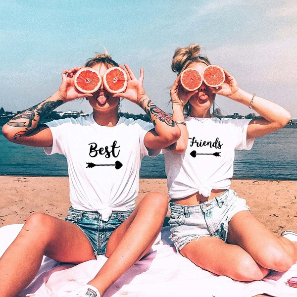 T-shirts for Best Friends Short Sleeve 
