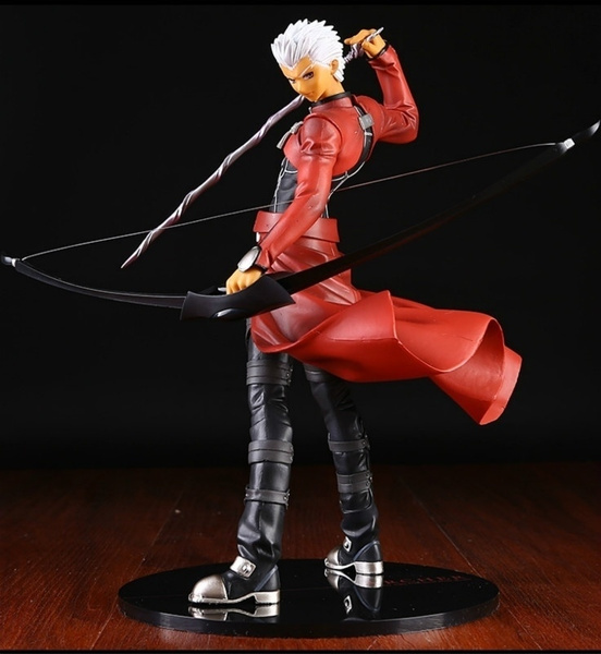 19 New New Anime Fate Stay Night Name Emiya Shirou Archer Pvc Action Figure Toys Saber Alter Archer Blade Sword Exquisite Anime Collectors Cartoon Hobby Collector Halloween Gift Noble Collection Animation Gifts