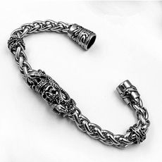 Stainless Steel, gothicbracelet, Chain, Men