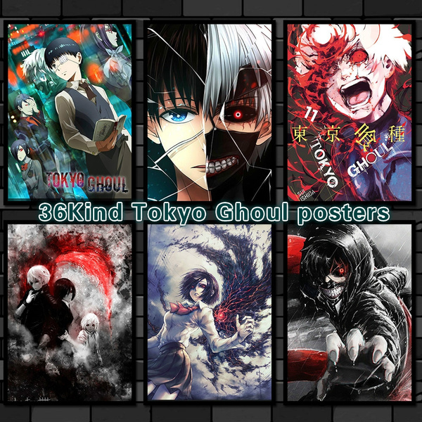  POSTER STOP ONLINE Tokyo Ghoul - Manga/Anime TV Show  Poster/Print (Ken Kaneki) (Size 24 x 36): Posters & Prints