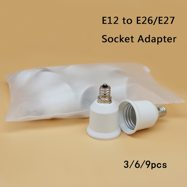 E12 To E26 Socket Adapter Candelabra