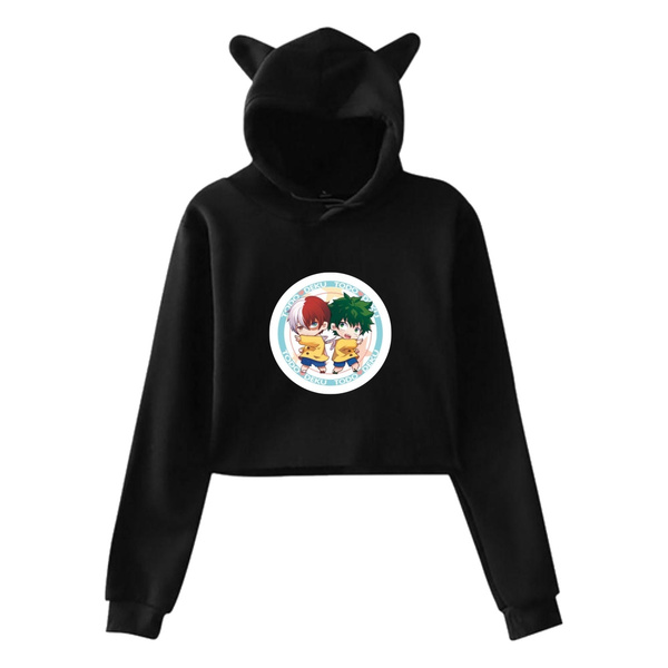 Izuku midoriya sales hoodie with ears