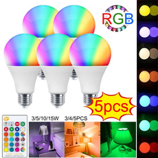 Light Bulb, E27, led, Colorful