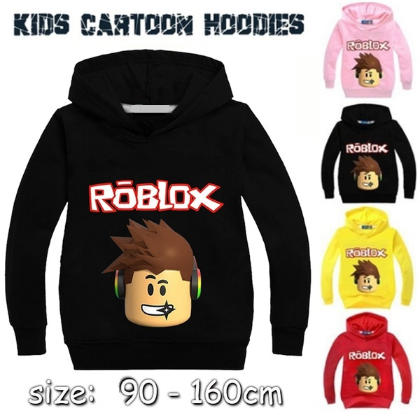 6 Styles Roblox Kid Boy And Girl Zipper Coral Fleece Hoodie Casual Hooded Sweatshirt Cartoon Roblox Pullovers Tops For Children Wish - kid sold roblox