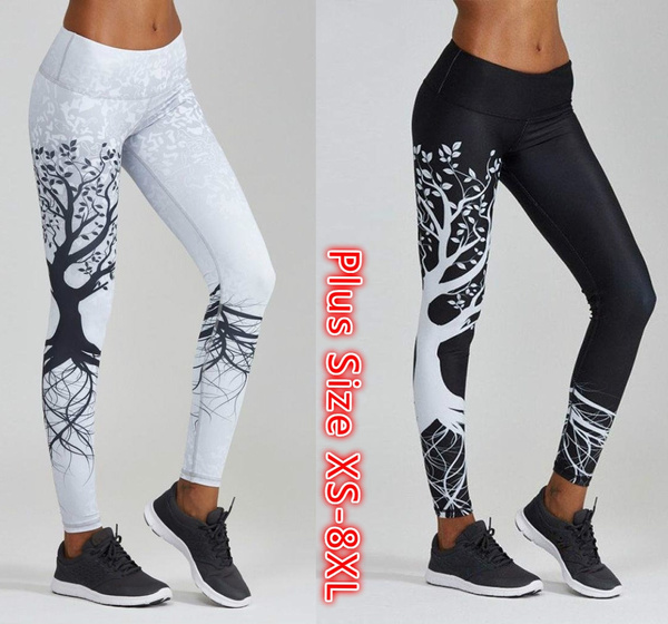 Women Leggings Sports Trousers Athletic Gym Workout Fitness Yoga