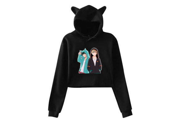 My Hero Academia Boku No Hero Deku Bakugou Fashion Cat Ear Hoodie