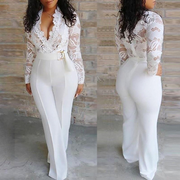 wish white jumpsuit