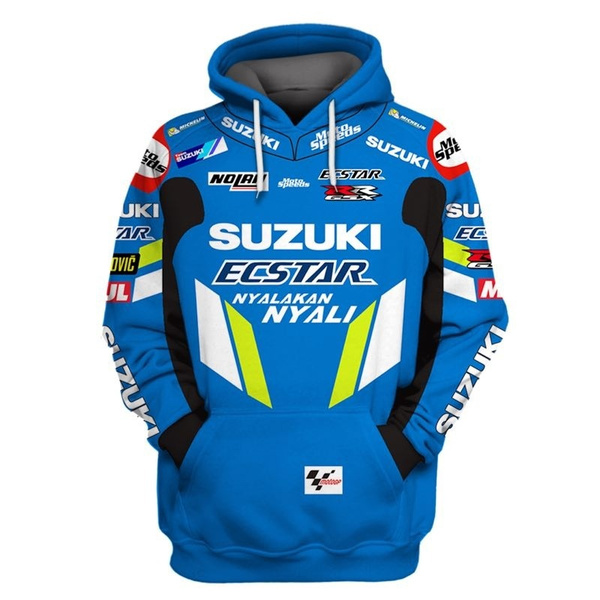 2020 Suzuki Racing Team Moto GP Motocross Sweatshirts Outdoor 