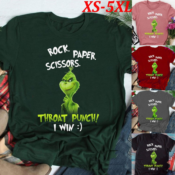 Rock Paper Scissors Throat Punch 