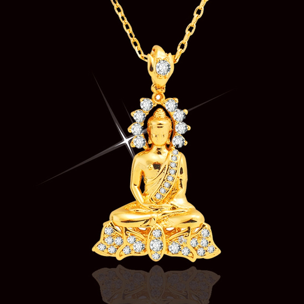 Buddha Pendant Necklace Adjustable Corded Wooden Beads Buddhist Necklace on  eBid United States | 206492594