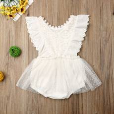 newbornclothing, Summer, laceromper, Lace
