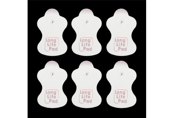 10 Pcs Electrode Replacement Pads For Omron Massagers Elepuls Long Life Pad  Happy Shopping