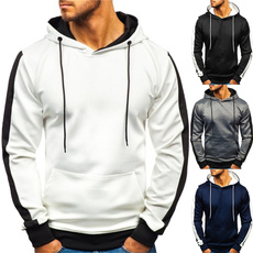 casual coat, Men's Hoodies & Sweatshirts, hooded, pullover hoodie