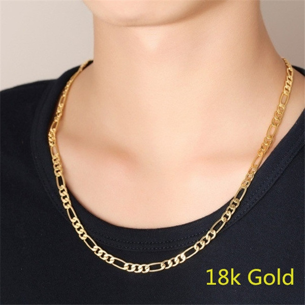 fashion 18k gold chain necklace bride 