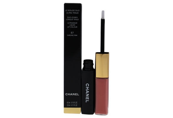 Le Rouge Duo Ultra Tenue Ultra Wear Liquid Lip Colour - 57 Darling Pink by  Chanel for Women - 0.26 oz Lipstick