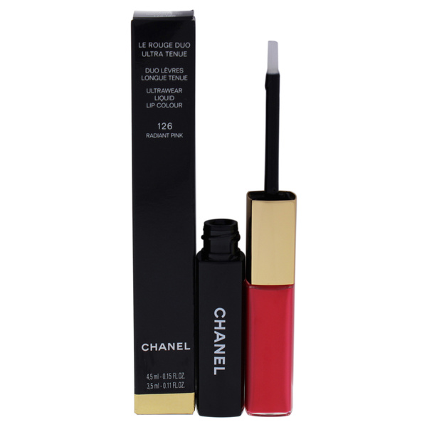 Le Rouge Duo Ultra Tenue Ultra Wear Liquid Lip Colour - 126 Radiant Pink by  Chanel for Women - 0.26 oz Lipstick