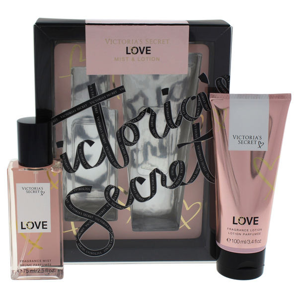 Love Set by Victorias Secret for Women 2 Pc 3.4oz Body Lotion