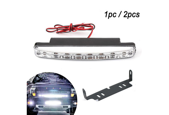 12V 8LED Daytime Driving Running Light Car Fog Lamp Car Light