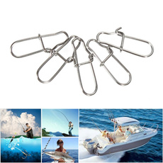 Steel, fishingconnector, swivelring, Stainless Steel