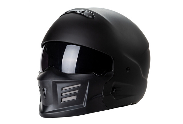 motto_kuma / HEXA Black モットクマ BYB/RNG M-Black Carbon Motorcycle Helmet DOT Approved ABS