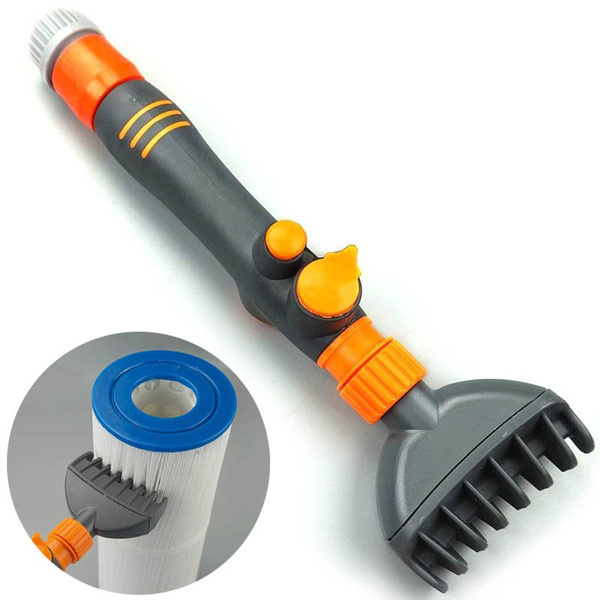 Filter Jet Cleaner Wand Cartridge Removes Debris Dirt Handheld Cleaners for  Pool Hot Tub Spa Water