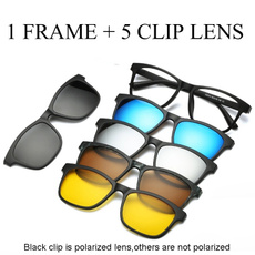Polarized, cliponglasse, Sunglasses, myopiasunglasse