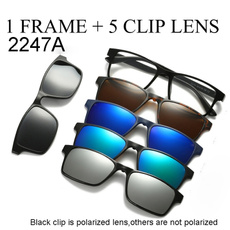Polarized, cliponglasse, Sunglasses, myopiasunglasse