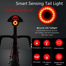Flashlight, sensortaillight, Bicycle, Sports & Outdoors