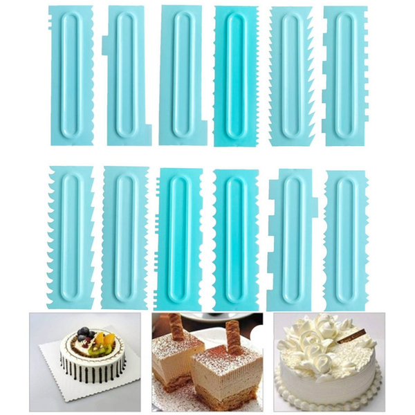 Edge Pastry Tools Plain Smooth Cream Spatulas Cake Scraper Fondant Baking Mold Edge Pastry Tools Plain Smooth Cream Spatulas Cake Scraper Fondant Baking Mold