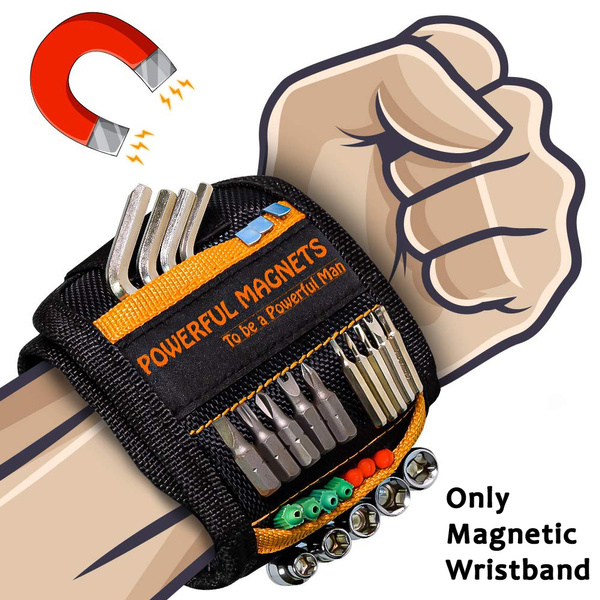 How to make a magnetic wristband for screws