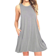 Blues, Sleeveless dress, Tallas grandes, Necks