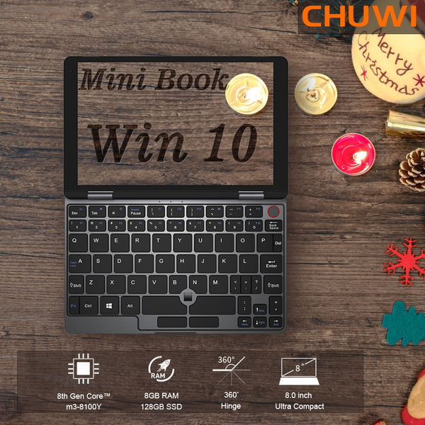 Chuwi MiniBook 8 Inch Intel m3-8100Y 8G+128G Win10 OS Touch Screen