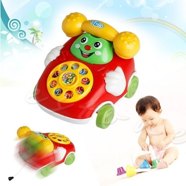 Funny Baby Toys Music Cartoon Phone Educational Developmental Kids Toy Gift New 